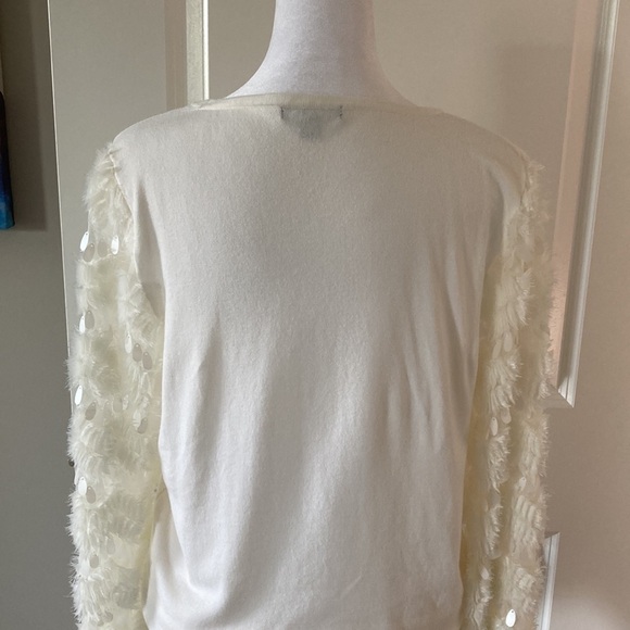 Alfani small white sweater - Picture 8 of 11